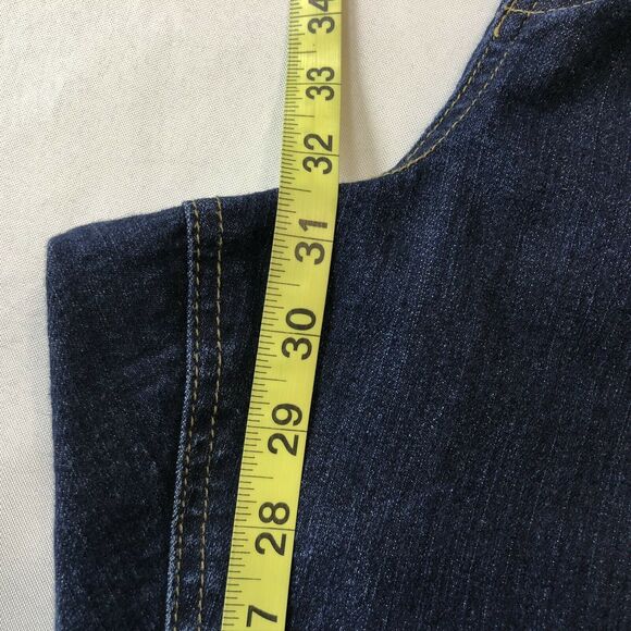 Ashley Stewart Denim Jeans Women Plus 26W Dark Blue Stretch Cotton Straight Leg - Picture 8 of 12